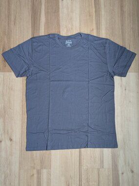 New Fresh Clean Tees Shirt Club Crew Neck T-Shirt Slate Grey 2XL Short Sleeve
